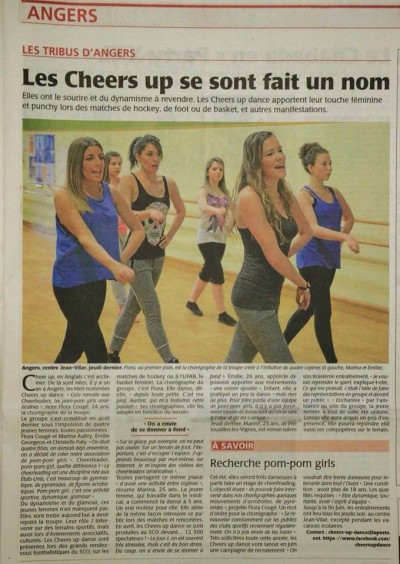 Les Cheers Up se sont fait un nom