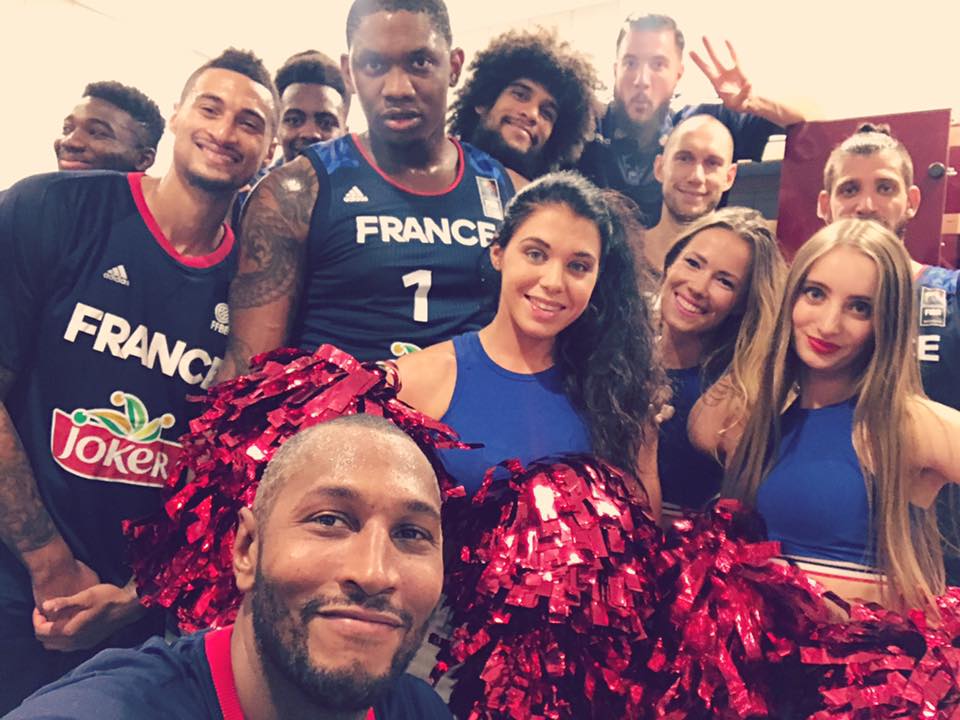 Pom-pom girls de l’équipe de France de basket-ball !
