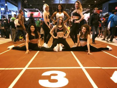 Défilé chorégraphié au Salon du Running