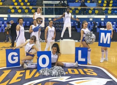Cheers up Dance, performers officiels des Levallois Metropolitans