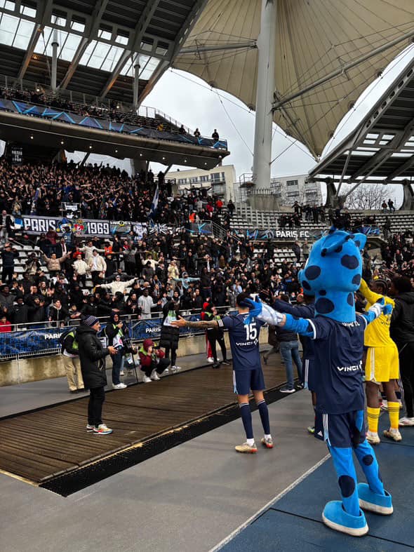Mascotte du Paris FC