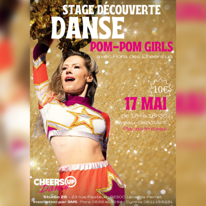 Stage de danse pom-pom girls Paris !