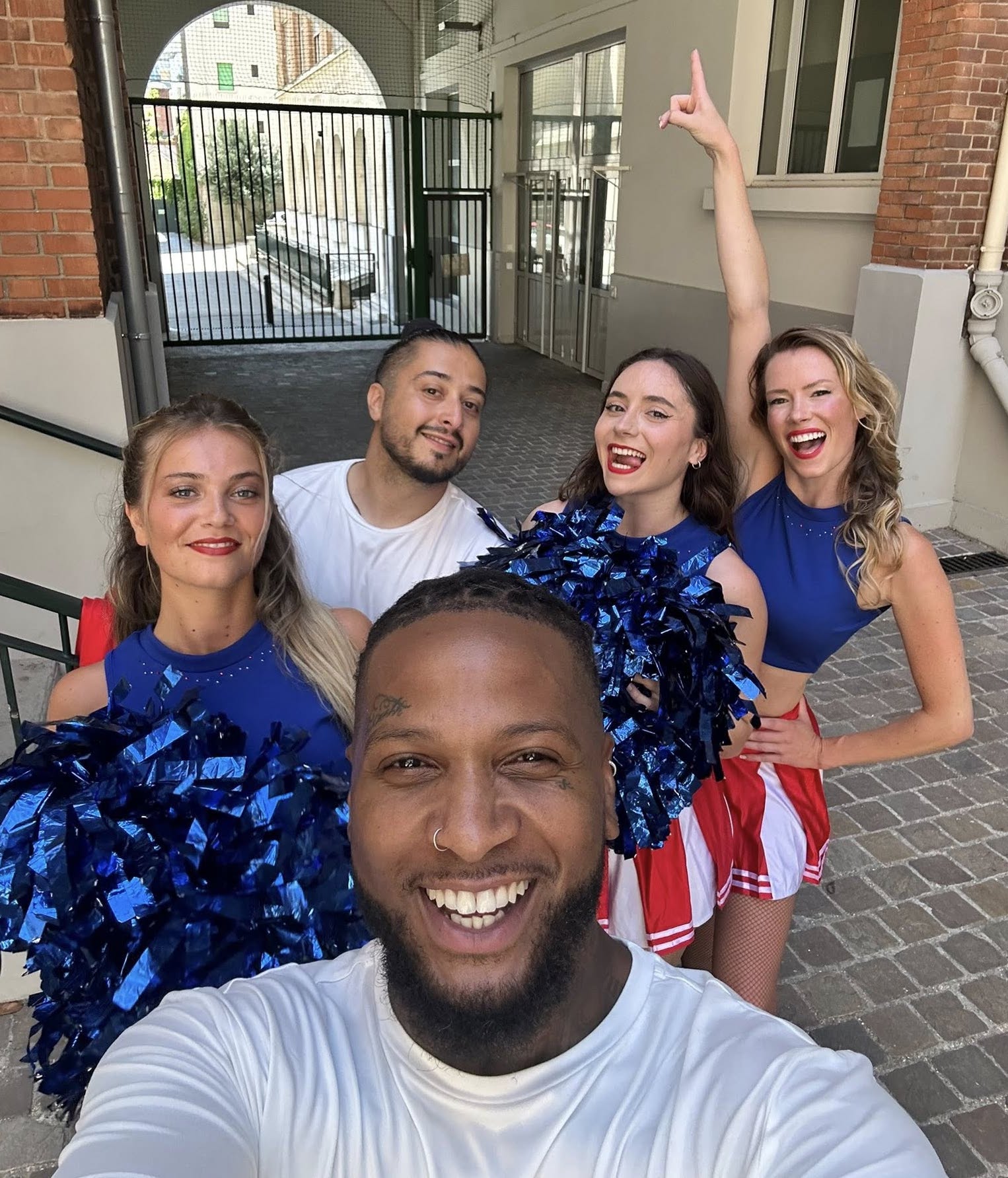 danseuses pompom girls Barmitzvah