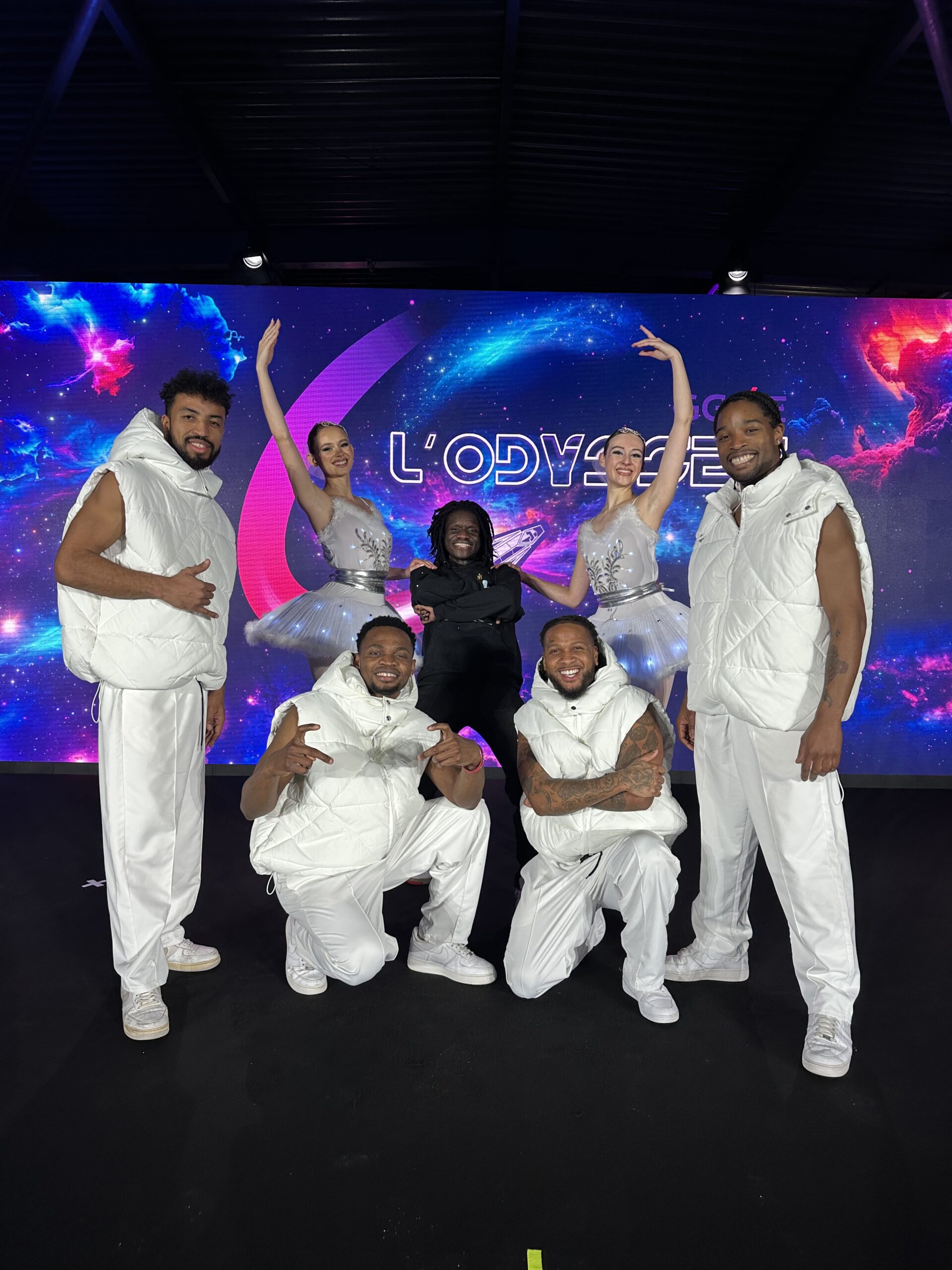 Breakers et danseuses classiques